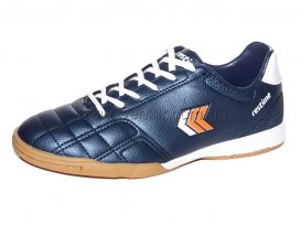 Бутсы подростковые (37-41) Restime-DWO-18088-navy-white-y-orange (13.0$)