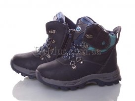 Ботинки детские для мальчиков зимние (33-38) CBT.T-C-103-2-d-navy