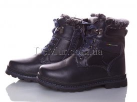 Ботинки детские для мальчиков зимние (32-37) CBT.T-C-3835-2-d-blue