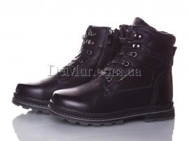 Ботинки детские для мальчиков зимние (32-37) CBT.T-C-3836-1-black