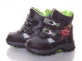 Ботинки детские для мальчиков зимние (27-32) CBT.T-C-394-3-black-grey