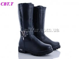 Сапоги детские для девочек зимние (33-38) CBT.T-H-852-1
