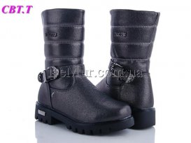 Сапоги детские для девочек зимние (33-38) CBT.T-H-855-3