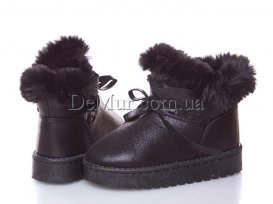 Угги детские для девочек (25-30) Clibee-caleton-B-2-black