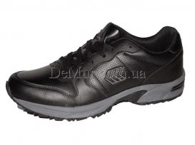 Кроссовки мужские больших размеров весна-осень (46-49) Restime-PGO-18058-black-grey (21$)
