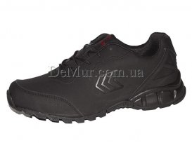 Кроссовки мужские весна-осень (41-45) Restime-PMO-18409-nubuck-black (18.4$)