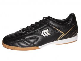 Бутсы мужские (41-46) Restime-DMB-19405-black-white-gold (13.4$)