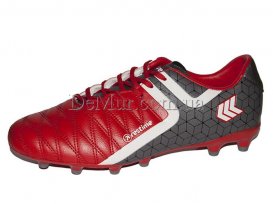 Бутсы мужские (41-46) Restime-DMB-19705-2-red-white-d-grey-black (13.4$)
