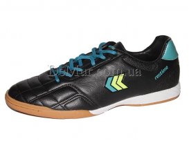 Бутсы мужские (41-46) Restime-DMB-19888-black-cyan-lime (13.4$)
