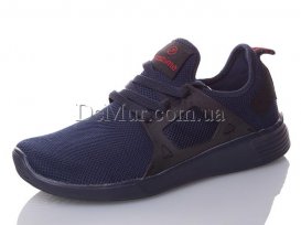Кроссовки мужские весна-осень (41-45) Restime-PMB-19020-navy-red (12.9$)