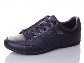 Кеды мужские весна-осень (41-45) Restime-PMB-19337-navy (16.9$)