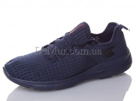 Кроссовки мужские весна-осень (41-45) Restime-PMB-19811-navy (12.5$)