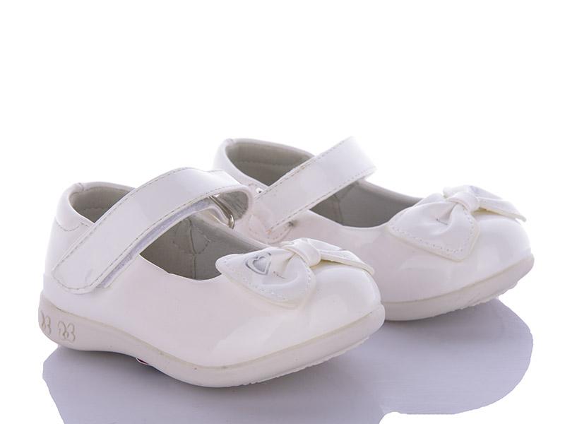 Туфли для девочек Apawwa (20-25) NC170-1 white (деми)