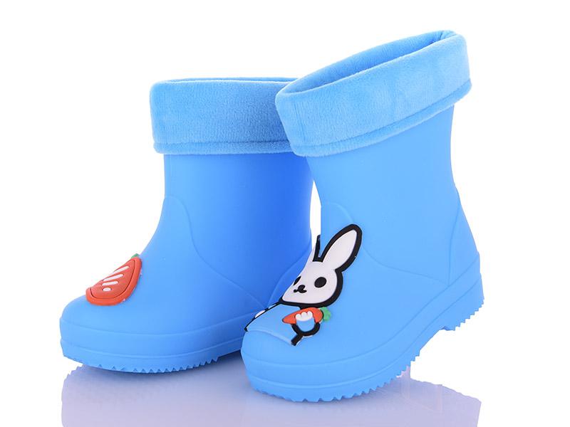 Сапоги детские для мальчиков Class-shoes (25-29) HMY211 l.blue (деми)