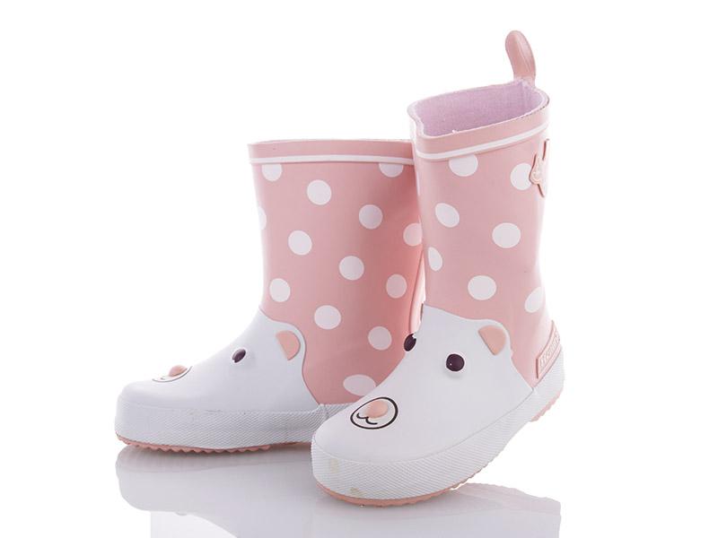Сапоги детские для девочек Class-shoes (30-35) HMY2 pink (деми)