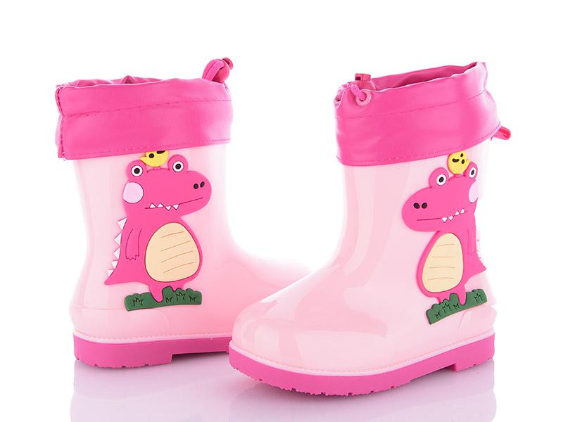 Сапоги детские для девочек Class-shoes (25-30) HMY208 pink (деми)