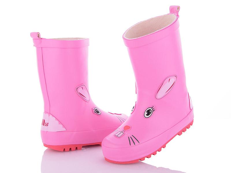 Сапоги детские для девочек Class-shoes (26-30) HMY206 pink (деми)