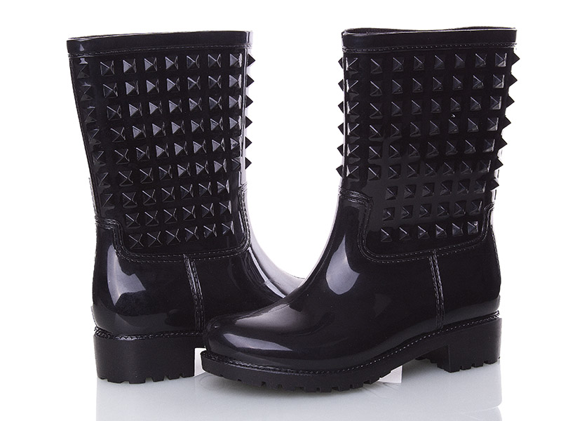 Сапоги женские Class-shoes (36-40) 808 черный (деми)