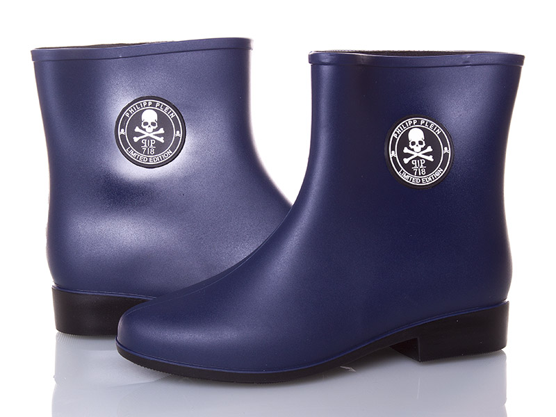 Сапоги женские Class-shoes (36-40) G01PPX синий (деми)