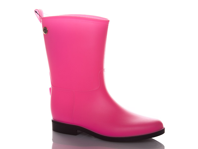 Сапоги женские Class-shoes (36-41) YZX608D розовый (деми)