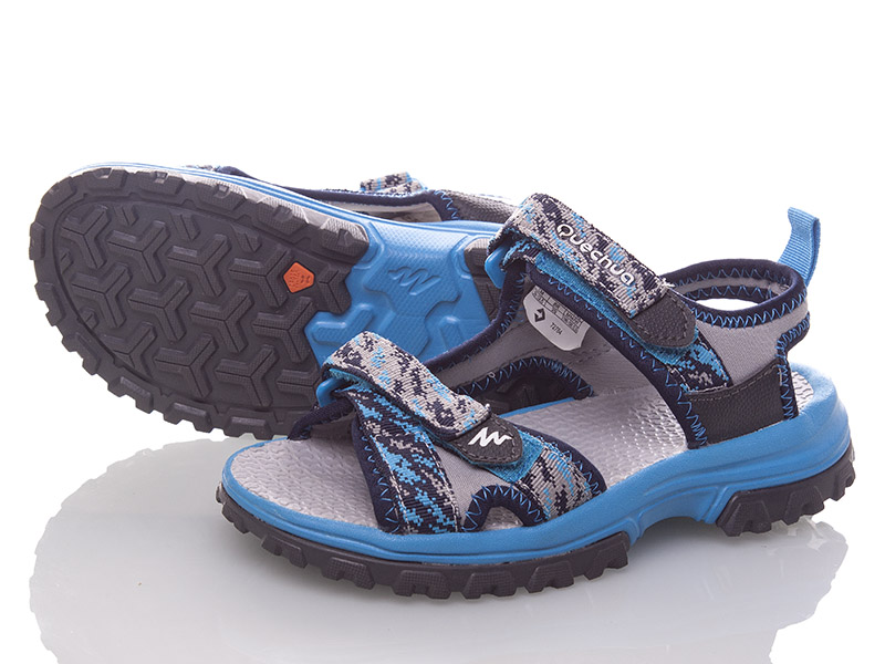 Босоножки детские для мальчиков Class-shoes (30-37) SN100JR l.blue (лето)