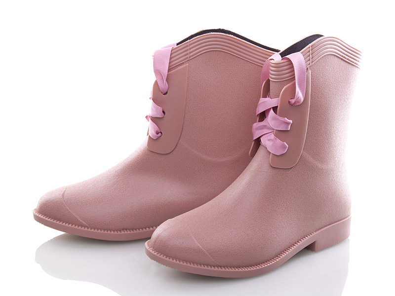 Сапоги женские Class-shoes (36-39) B02 розовый (деми)