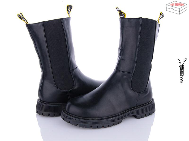 Ботинки женские зима QQ Shoes (32-37) A121 (зима)