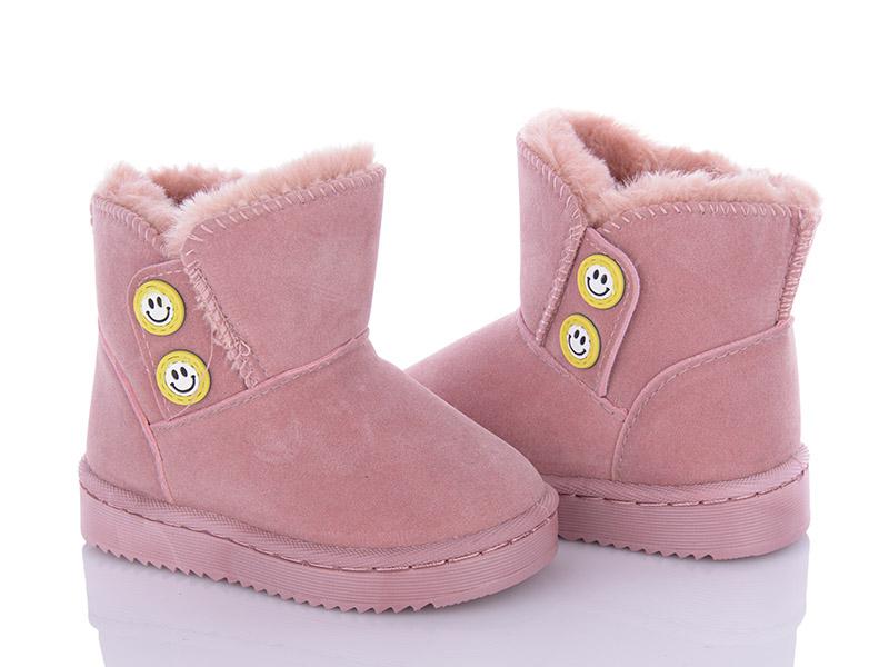 Угги (UGG) детские OkShoes (19-24) A21 pink (зима)