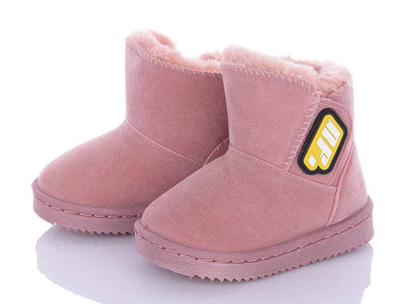 Угги (UGG) детские OkShoes (19-24) A27 pink (зима)
