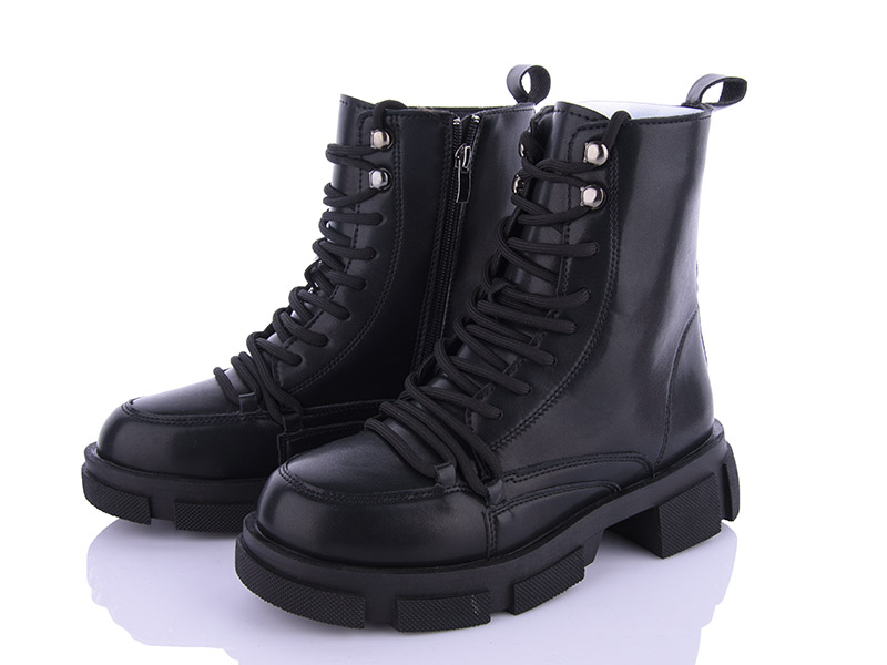 Ботинки Ailaifa (36-41) LX11 black (деми)