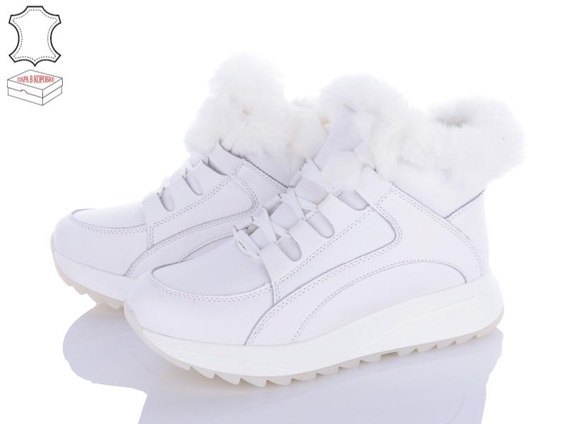Ботинки женские зима Jessica (37-40) ZJ2301W white (зима)