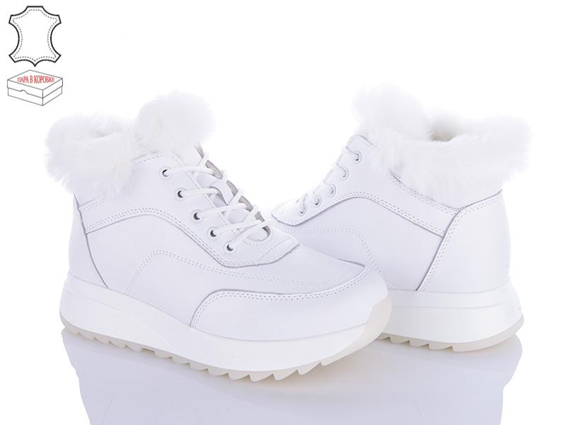 Ботинки женские зима Jessica (37-40) ZJ2302W white (зима)
