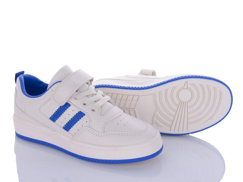 Кроссовки для девочек Clibee (31-36) EC23 white-blue (деми)