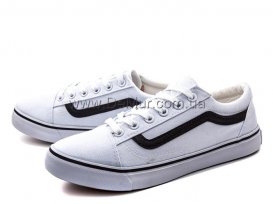 Кеды подростковые весна-осень (36-41) Violeta-44-36-white-black