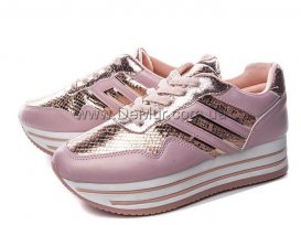 Кроссовки женские весна-осень (36-40) Violeta-20-483-20-450-pink