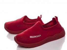 Слипоны детские для девочек весна-осень (30-35) Violeta-203-7-red