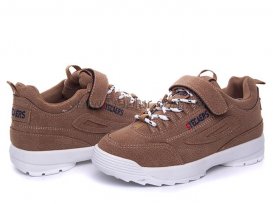 Кроссовки детские для мальчиков весна-осень (30-35) Violeta-205-25-camel