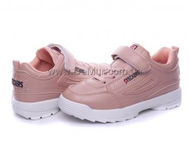 Кроссовки детские для девочек весна-осень (30-35) Violeta-205-26-pink