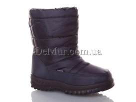 Сапоги детские для мальчиков зимние (31-36) LiBang-185K-blue