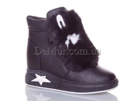 Сникерсы женские зимние (36-41) Purlina-HGJ-8552-1