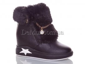 Сникерсы женские зимние (36-41) Purlina-HGJ-8555-1