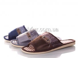 Тапочки мужские для дома (41-45) Sanlin-D-25-микс