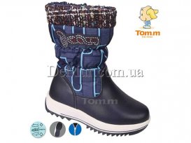 Дутики детские для девочек зимние (27-32) Tom.M-1891A
