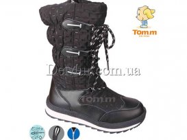 Дутики детские для девочек зимние (33-38) Tom.M-1897B