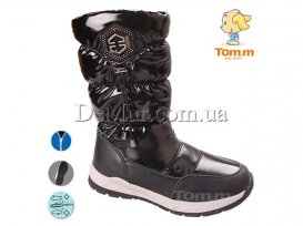 Дутики детские для девочек зимние (33-38) Tom.M-3926C