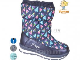 Дутики детские для девочек зимние (27-32) Tom.M-3988C