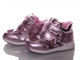 Ботинки детские для девочек весна-осень (20-25) Apawwa-F-737-pink