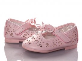 Туфли детские для девочек весна-осень (19-24) Apawwa-HC-602-pink