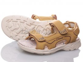 Босоножки детские для мальчиков (32-37) Apawwa-Z-504-camel-brown