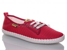 Кеды женские весна-осень (36-40) RRS-ADS-1-red